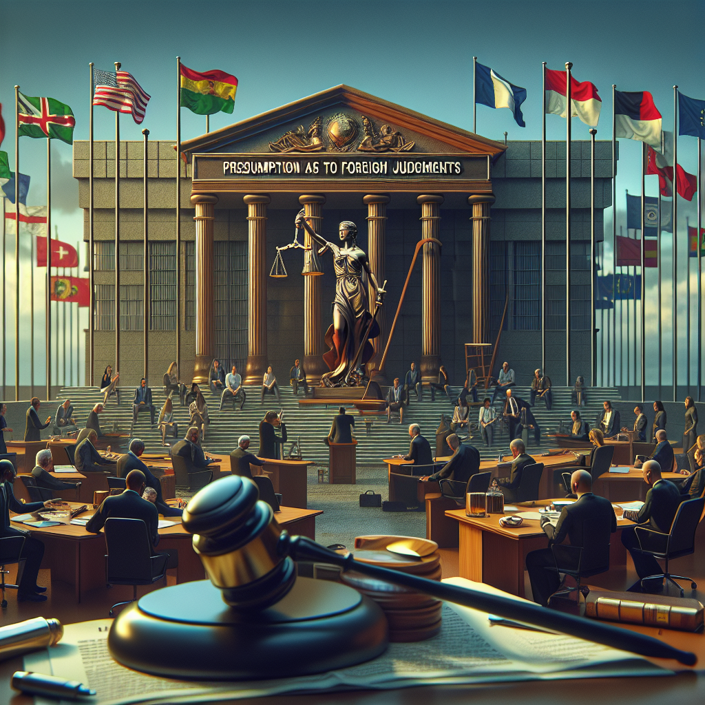 Presumption as to foreign judgments